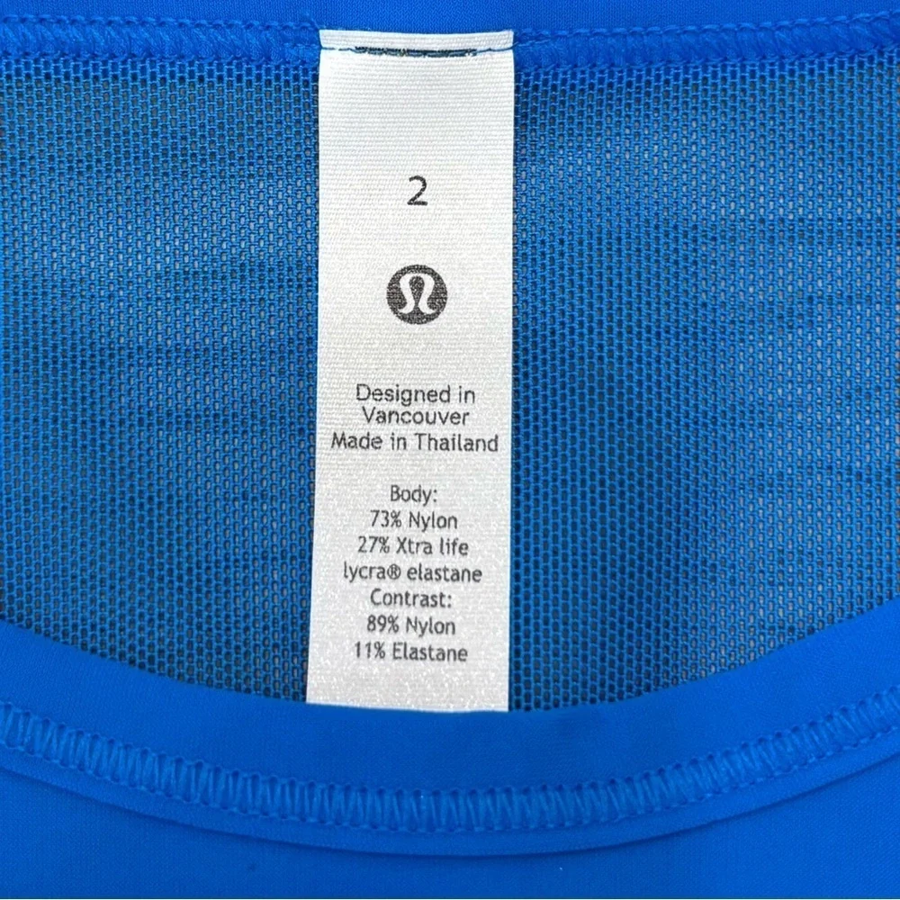 NWT Lululemon Sculpt Tank Top In Poolside Size 2